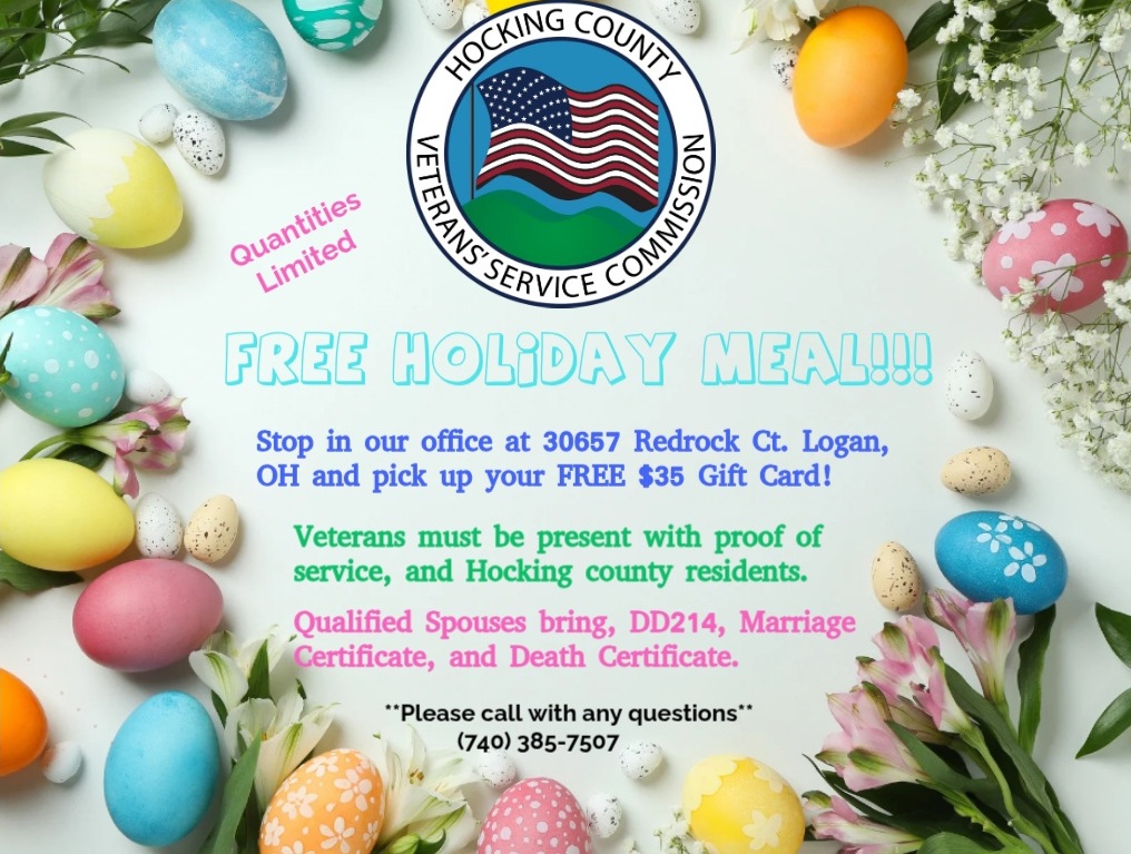 Free Holiday Meal for Veterans