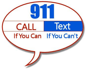 Word Bubble with Call if you can and text if you can,t